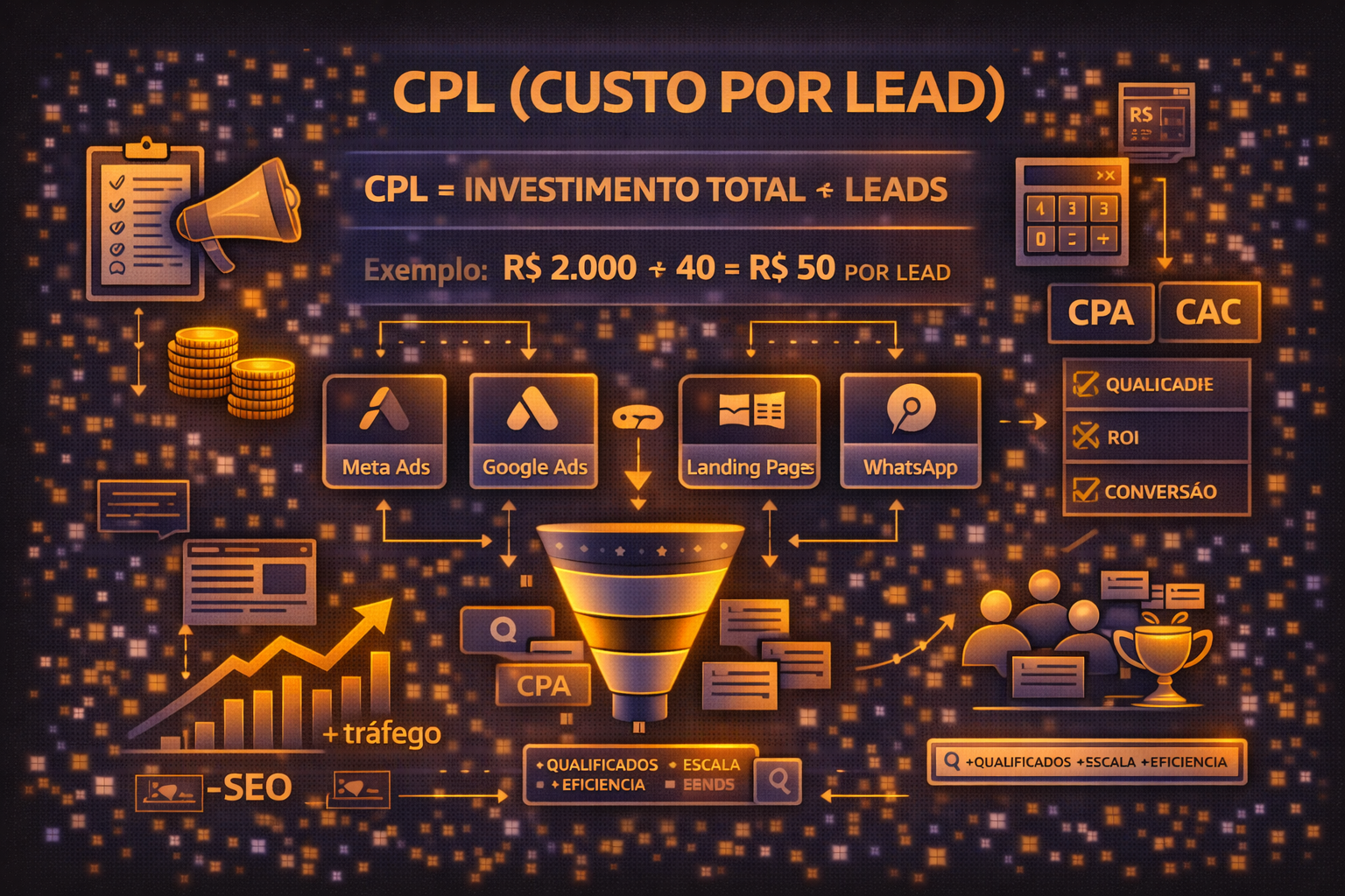 CPL Custo por Lead