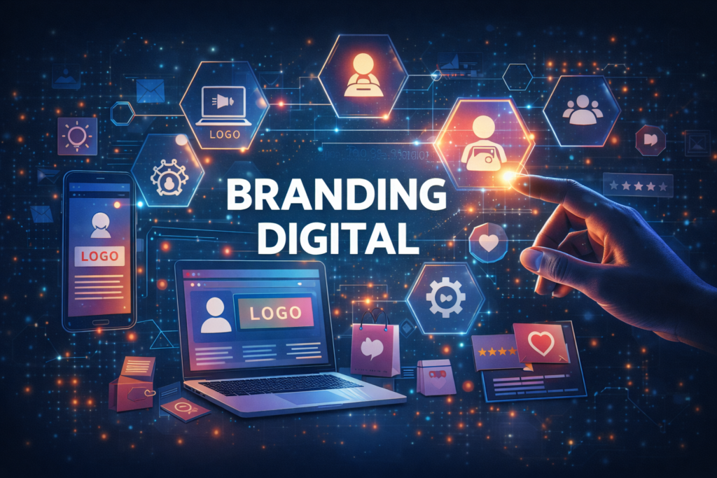 o que é branding digital