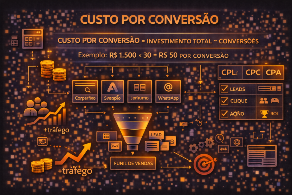 Custo por Conversão