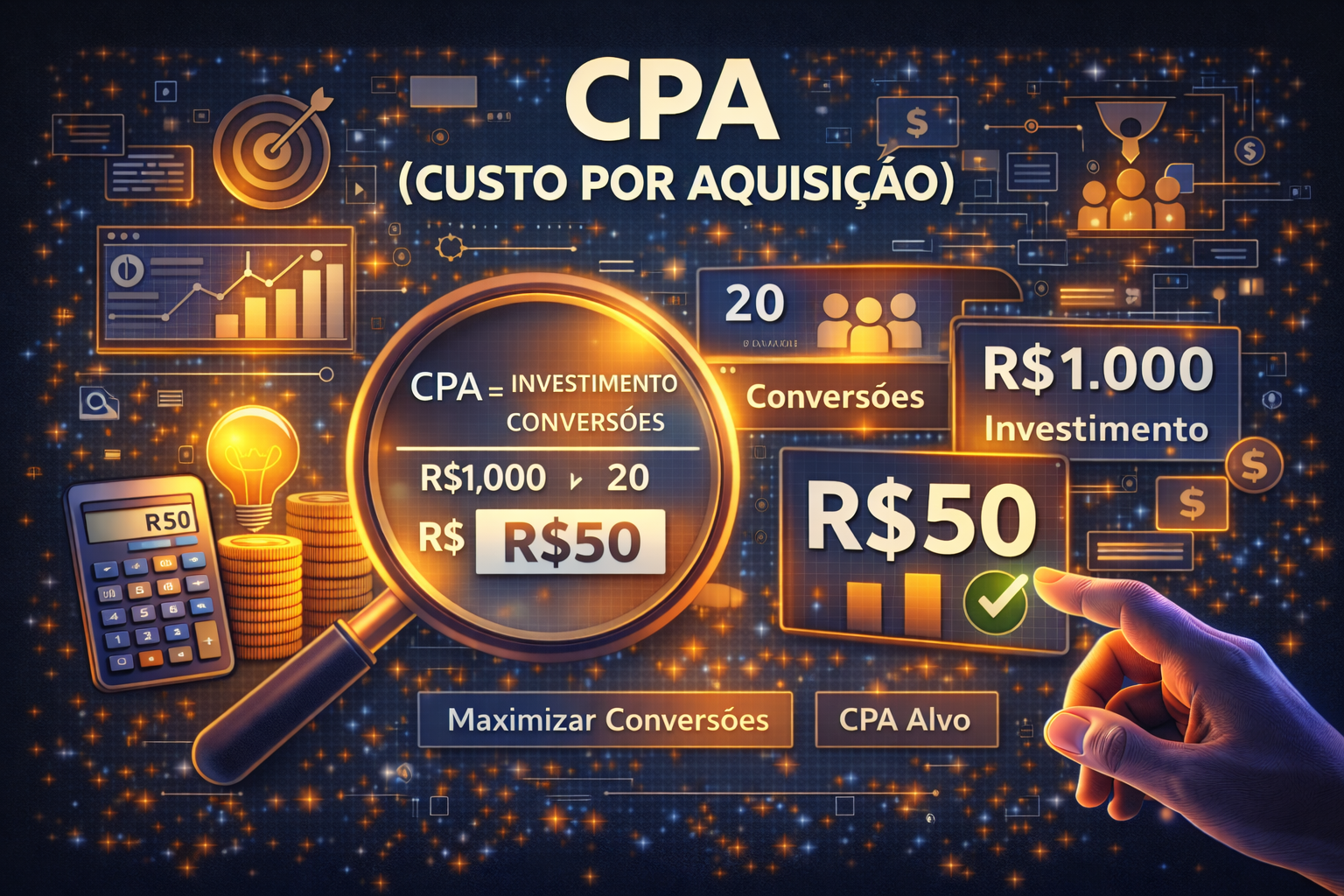 O que é CPA custo por aquisição?